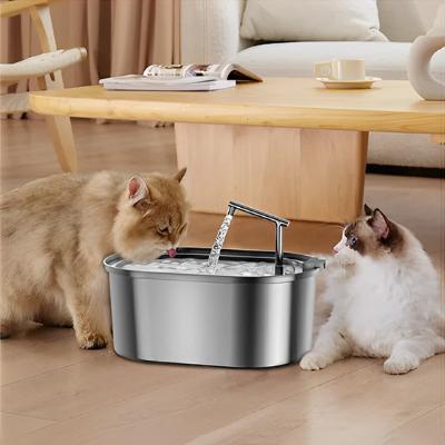 fontaine-a-eau-chat-filtrée-deux-chats-qui-boivent
