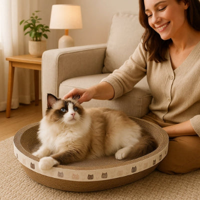 griffoir-chat-ovale