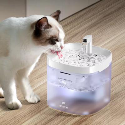 fontaine-a-eau-chat-transparente