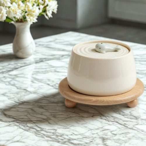 fontaine-a-eau-pour-chat-ceramique-beige