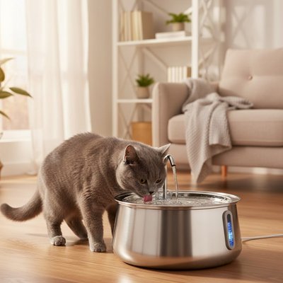 fontaine-à-eau-pour-chat-haute-qualité