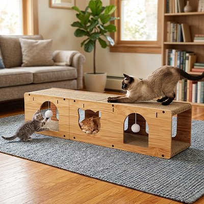 griffoir-chat-plusieurs-chats