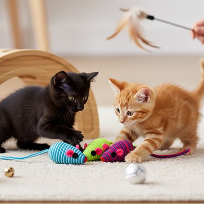 jouet-pour-chat-mignon