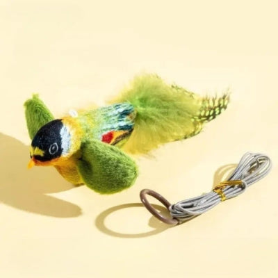 jouets-interactifs-pour-chat-vert