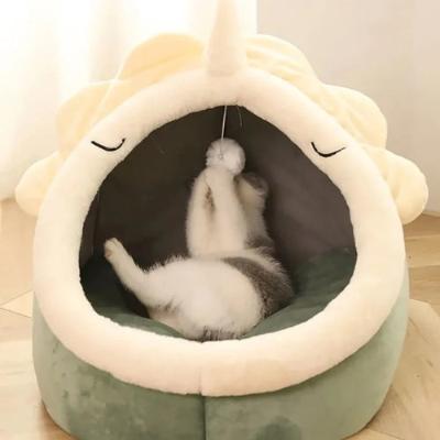 niche-pour-chat-licorne-doux