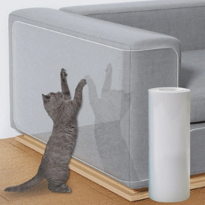 chat-gris-foncé-griffe-la-protection-canape