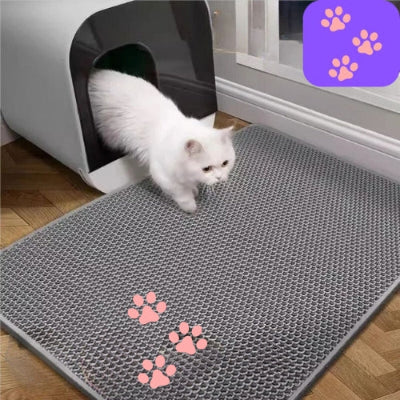 tapis-litiere-chat-gris