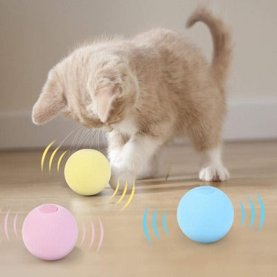 SmartBall™ - Balle intelligente d'apprentissage pour chat - Heureux minous